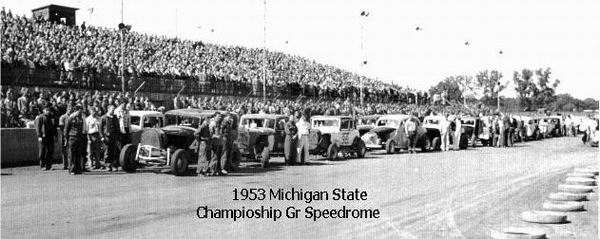 Grand Rapids Speedrome - SPEEDROME 1953 FROM JERRY
